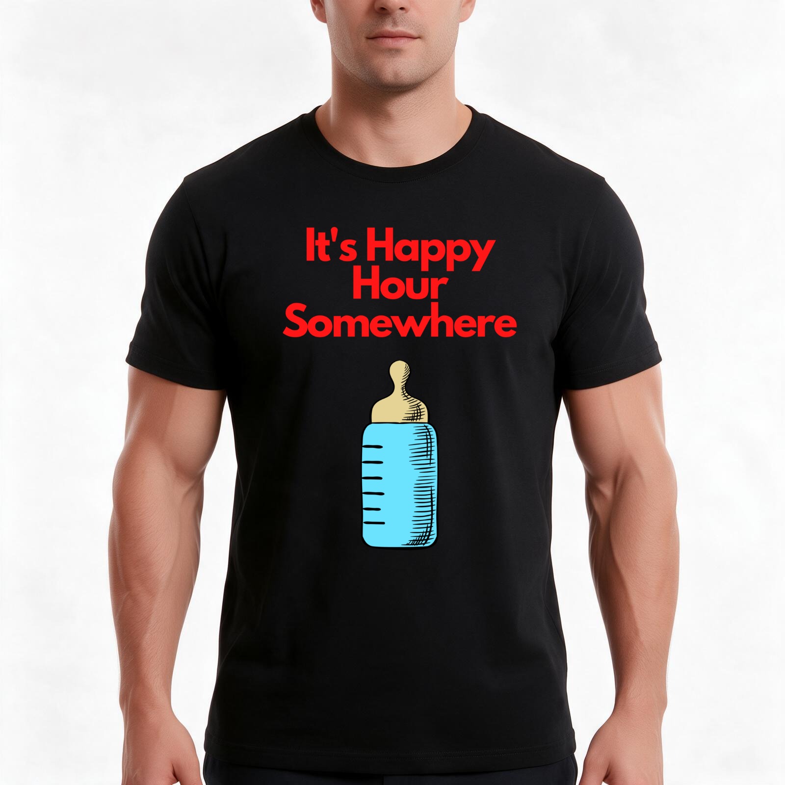 Baby Clothing High Quality - It's Happy Hour Somewhere - Baby