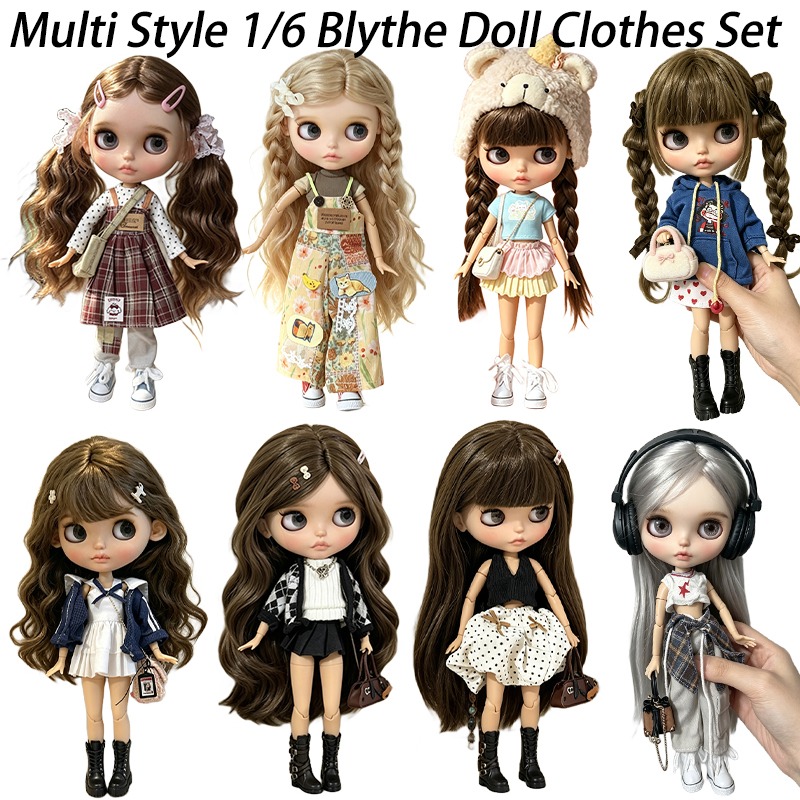 Baby Clothing Usa - For Blythe Doll Outfit Clothing Preppy