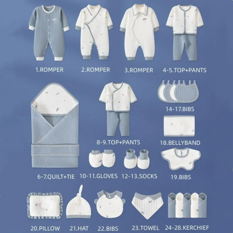 28 Pcs Newborn Organic Cotton  - Baby Clothing Organic review and price