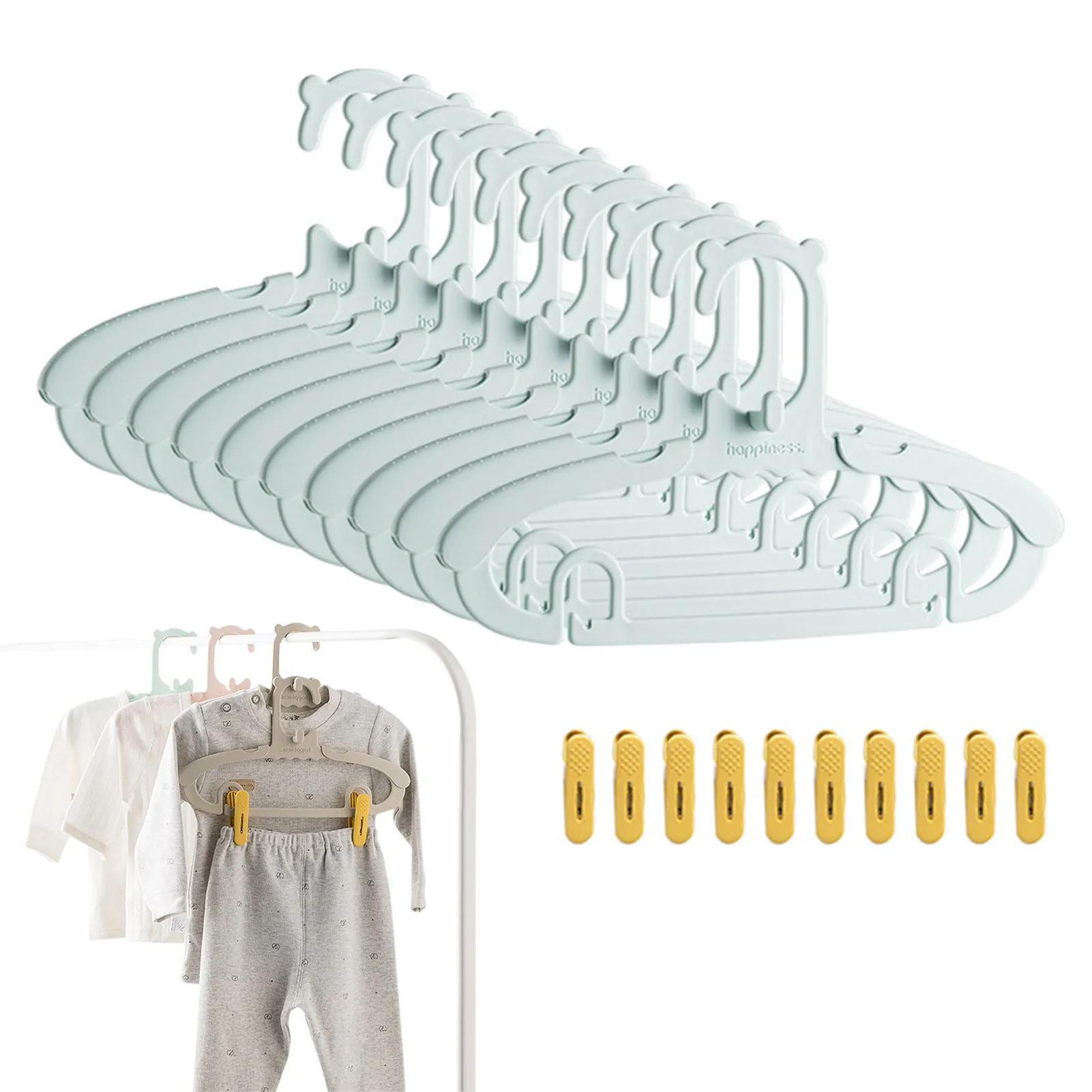 Adjustable Kids Clothes Hanger - Baby Clothing Hanging Rack review and price